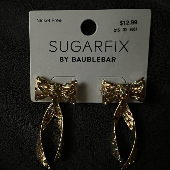 NWT‼️Sugarfix by BaubleBar Gift Bow Multi Drop Earrings - Picture 2 of 3